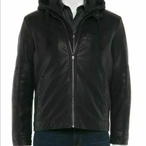 Men's Apt. 9® 4-Pocket Removable Bib Hooded Jacket XL